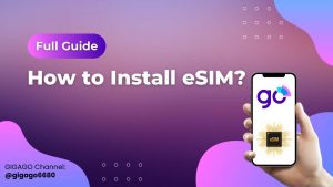 How to install Colombia eSIM